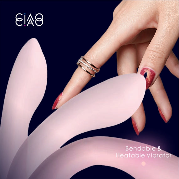 Ciao Bendable & Heatable Vibrator - Dual Motor Pleasure with Magnetic Charging