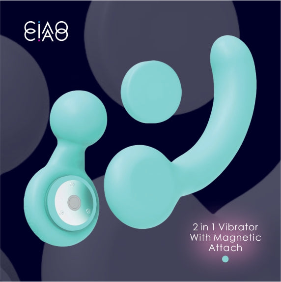 Ciao 2-in-1 Vibrator - Magnetic Attachment for Versatile Pleasure