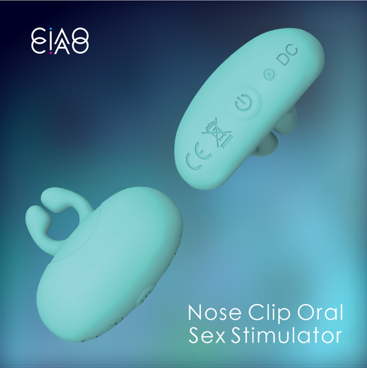 Nose Clip Oral Clit Stimulator Sex Toy,  10-Frequency Sexual Pleasure Tools for Couples Women Viberator